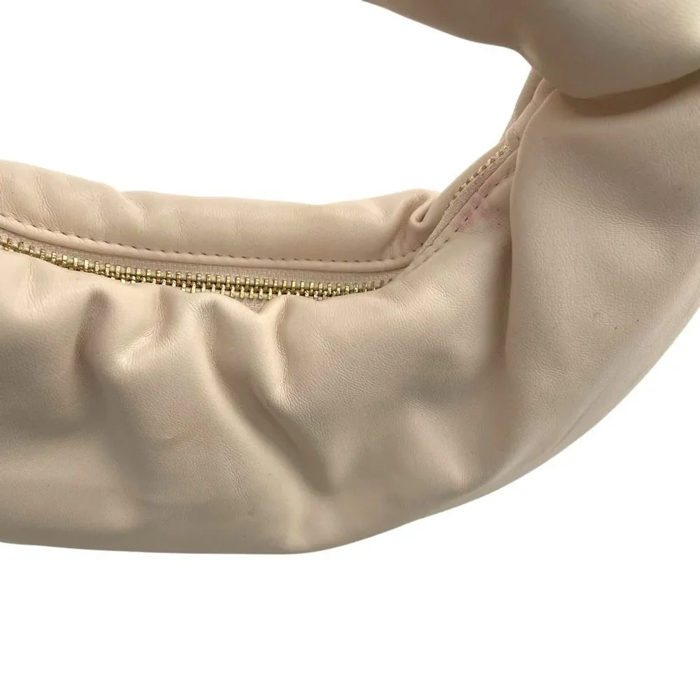 Melie Bianco Elegant Cream Hand Bag